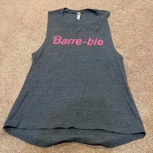 Preowned “Barre-bie Muscle Tank